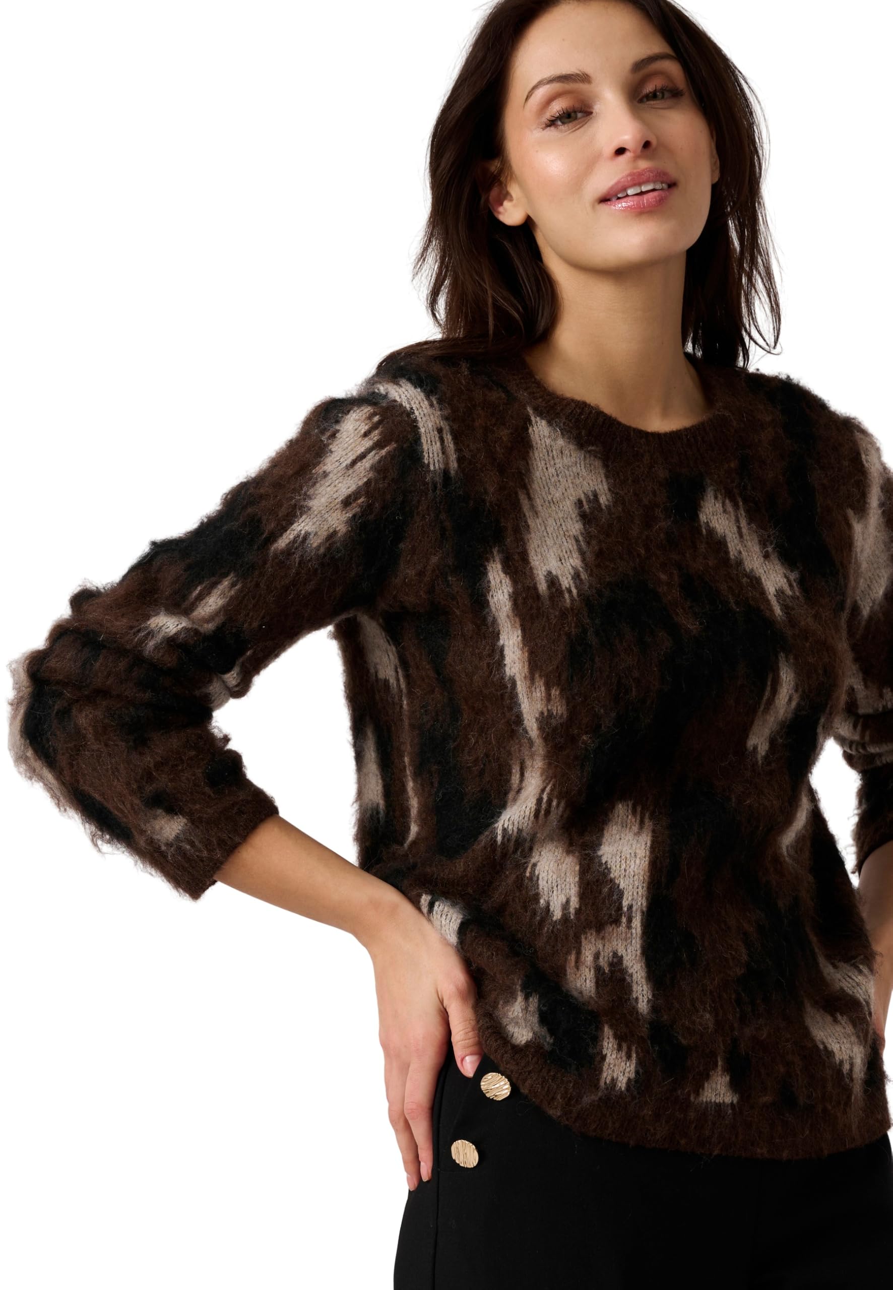 Damart Thermolactyl Maglione da donna maglione caldo lana mohair