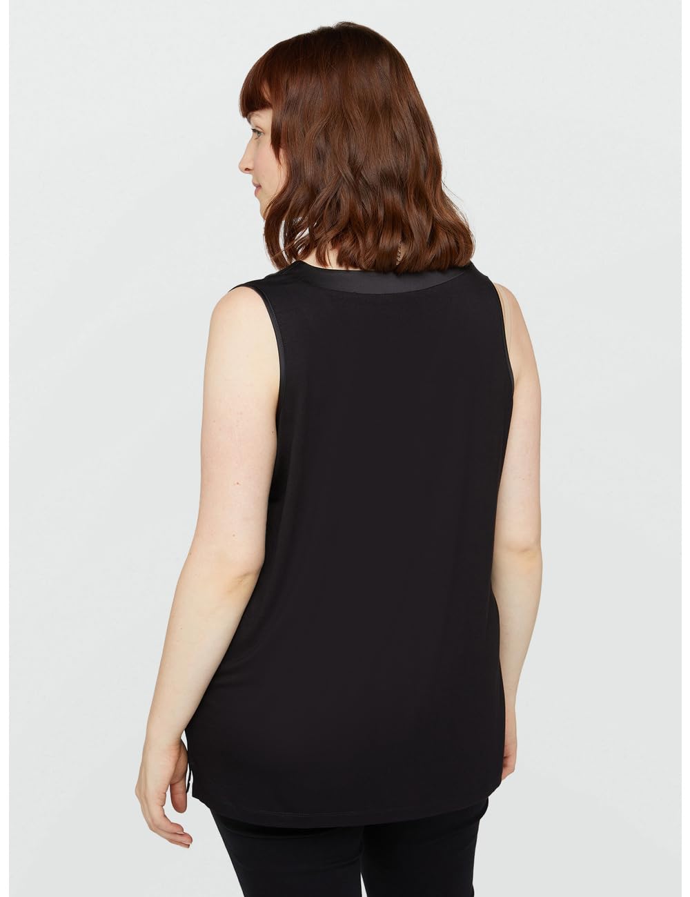 Fiorella Rubino Top e t-shirt Top con Piega Davanti L Plus scollo a V