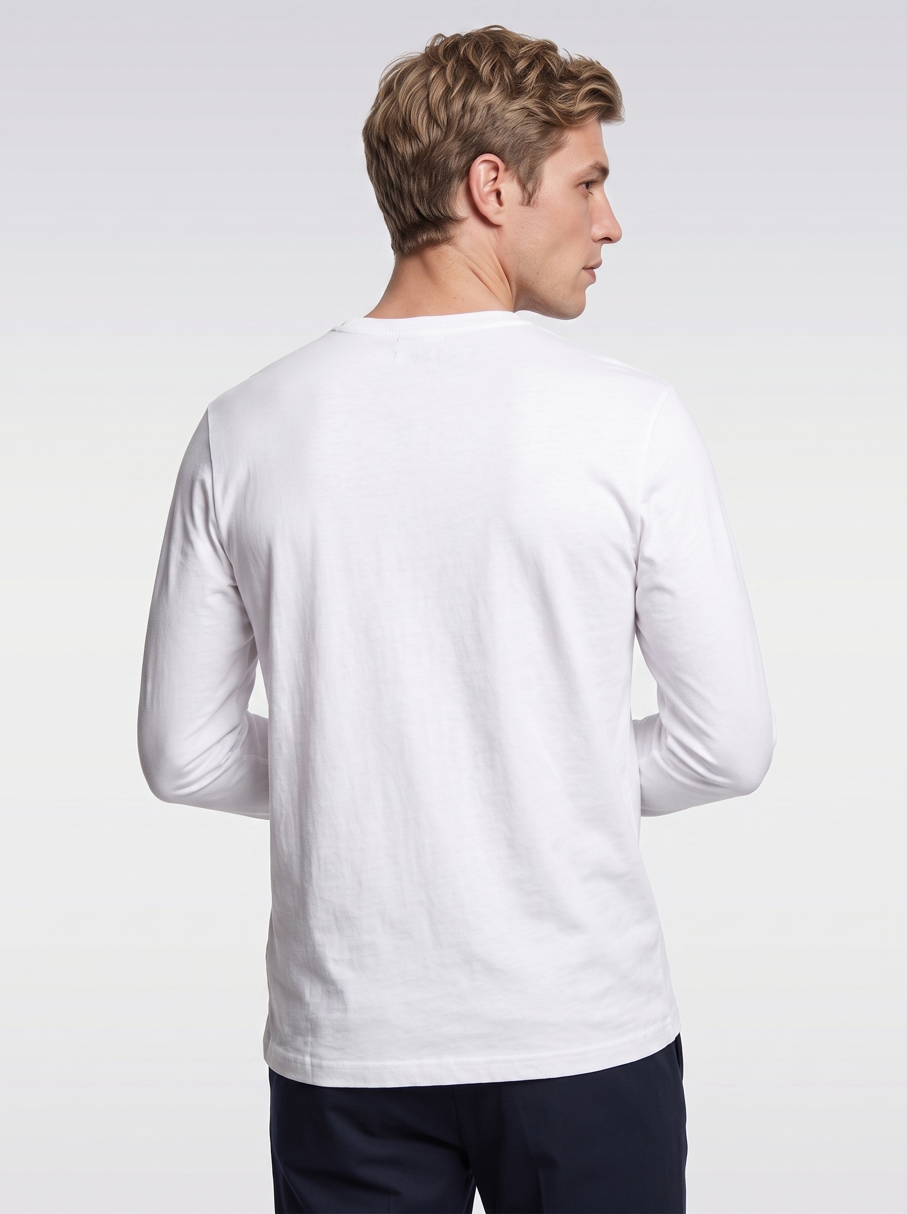 Markup Uomo Felpe & T-shirt T-Shirt Manica Lunga con Logo