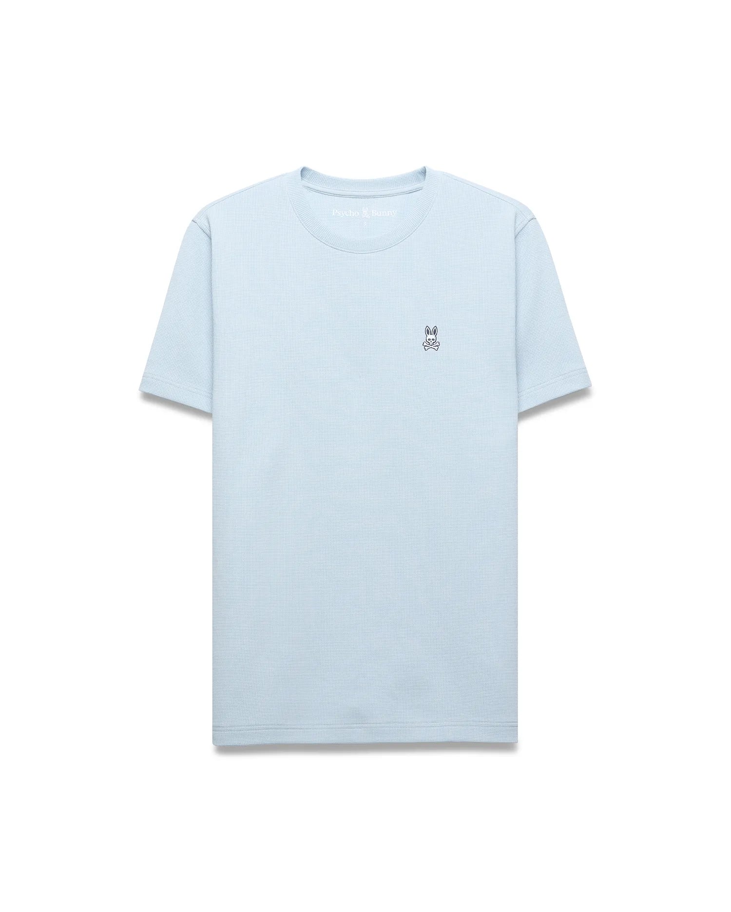 Psycho Bunny Men's Tees Maxton Waffle T-Shirt MT0200325 Skyway