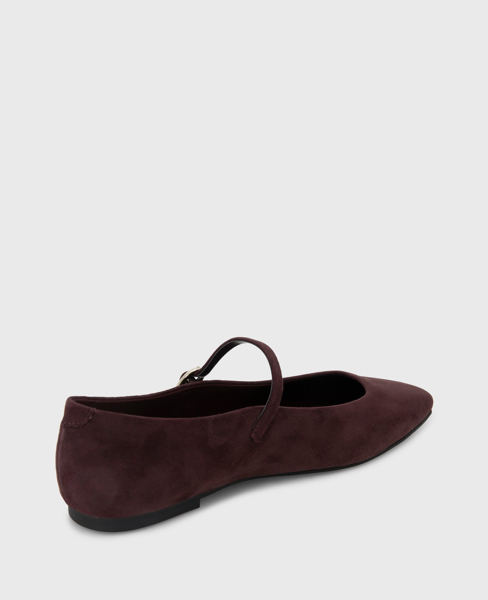 Kenneth Cole Reaction Shoes Jasper Suede Ballet Flat ballerine bordeaux in suede