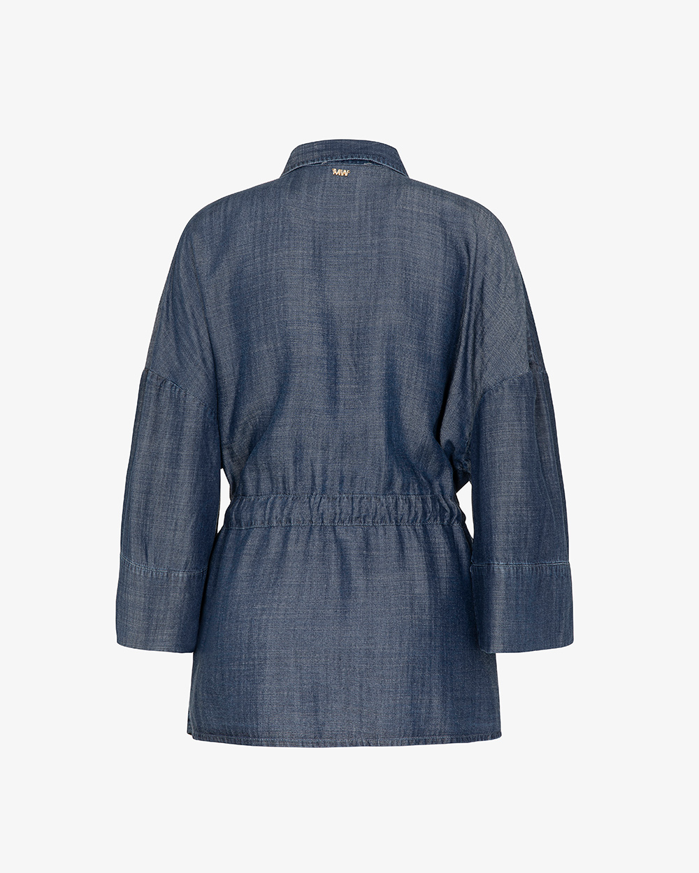 Markup Donna Giacche & Giubbotti Overshirt tessuto effetto denim con coulisse