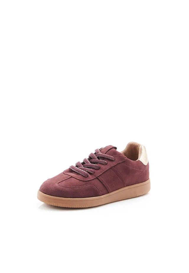 Damart Amortyl Sneakers marroni in pelle scamosciata taglia 38