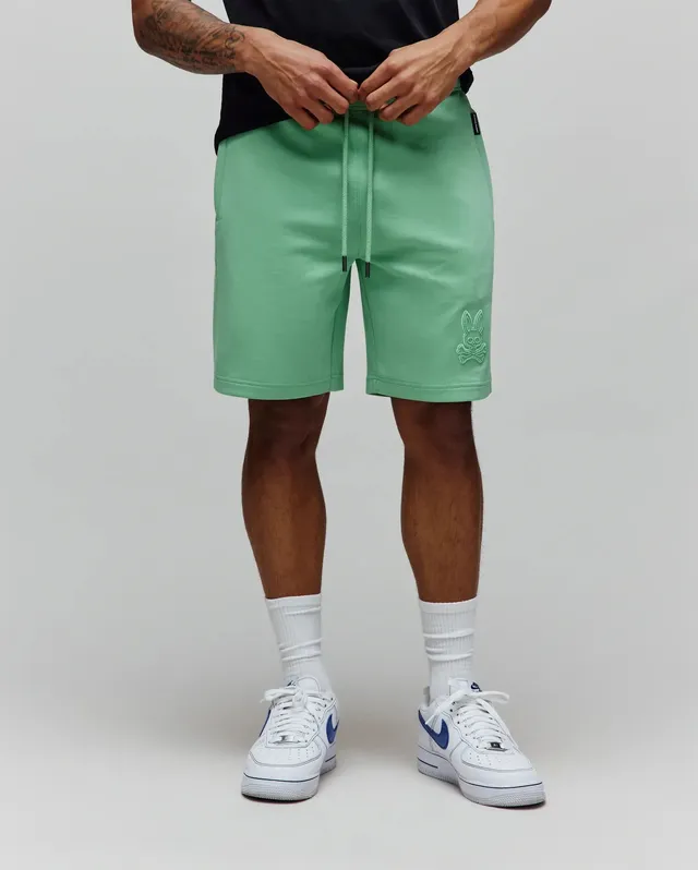 Psycho Bunny Men's Shorts MENS BARRY SHORT 8" - MB0900037 pantaloncini verdi