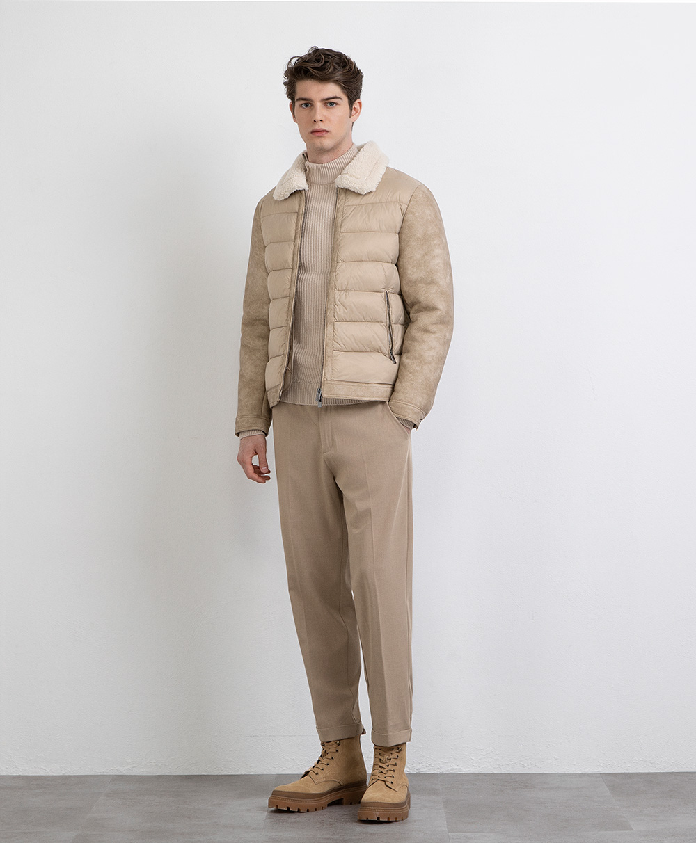 Markup Uomo Giacche & Giubbotti Giubbino aviatore combinato