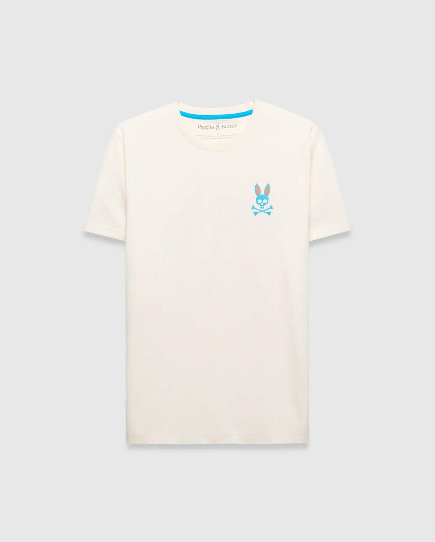 Psycho Bunny Men's Tees Frank Back Graphic Tee MT0200293 t-shirt 2/XXS bianca
