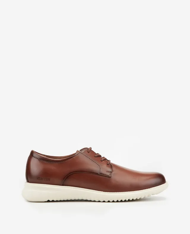 Kenneth Cole Reaction Shoes Nathan Lace-up Oxford scarpe stringate color tan
