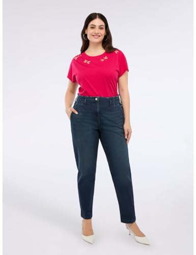 Fiorella Rubino Jeans balloon effetto stonewashed
