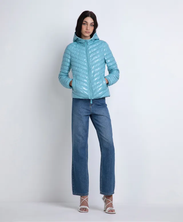 Markup Donna Giacche & Giubbotti Piumino corto in vernice piumino donna