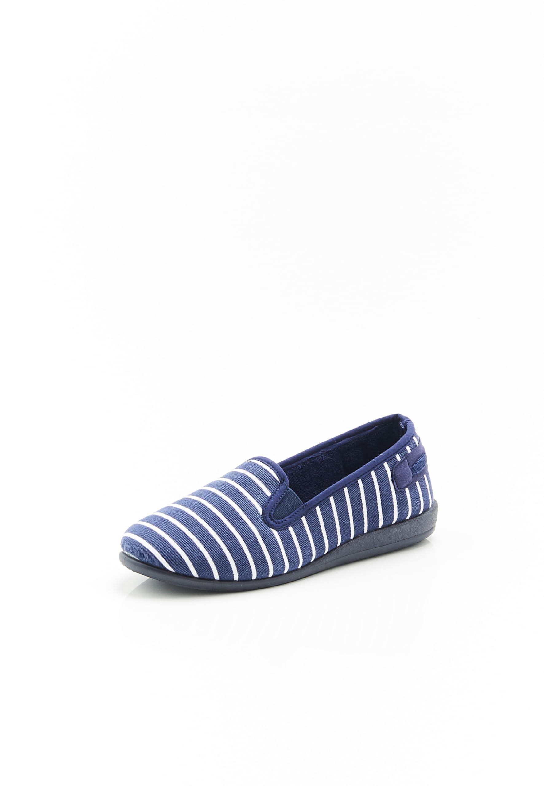 Damart Calzature Pantofole ballerine a righe, taglia 36