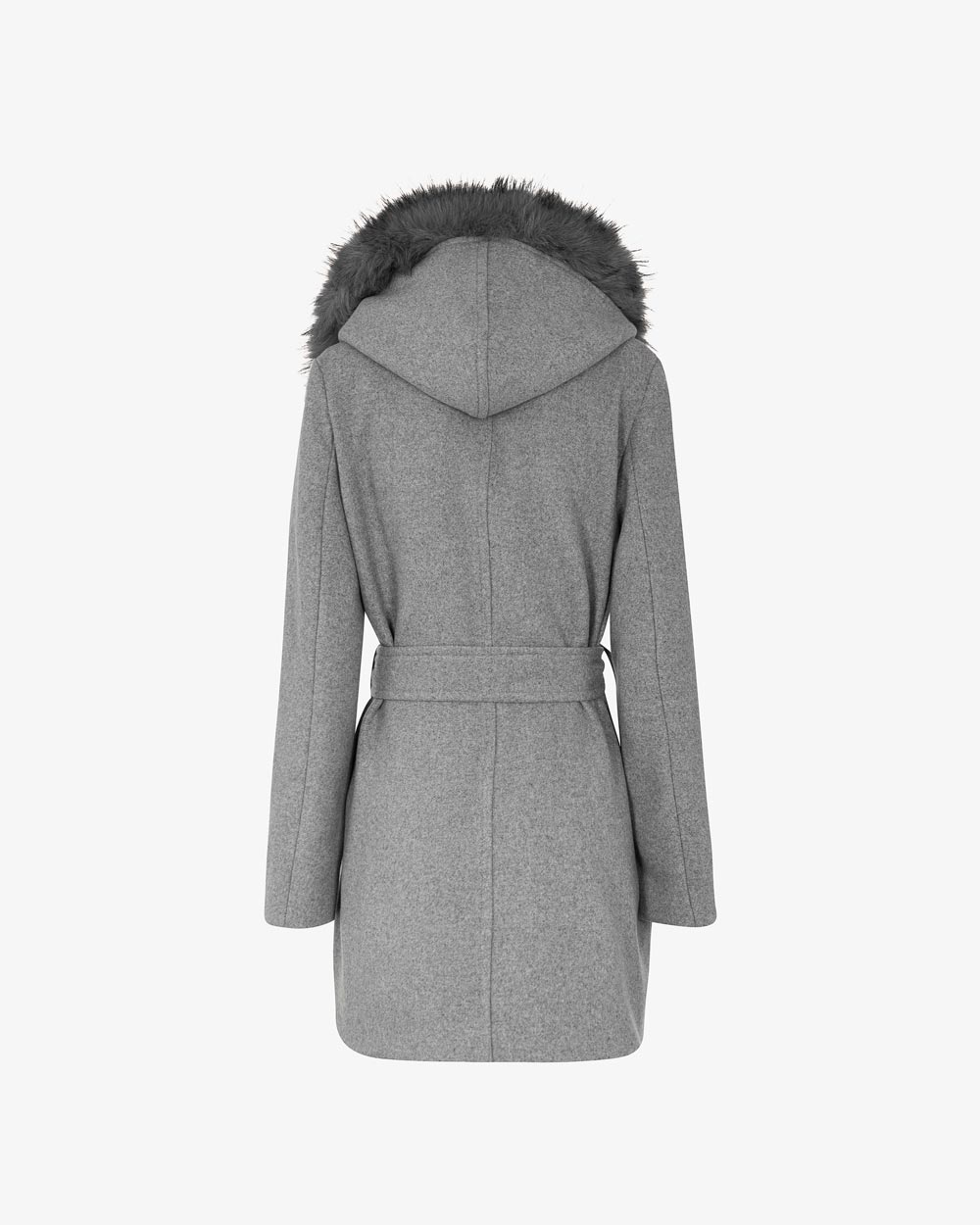Markup Donna Cappotti Cappotto con eco pelliccia donna