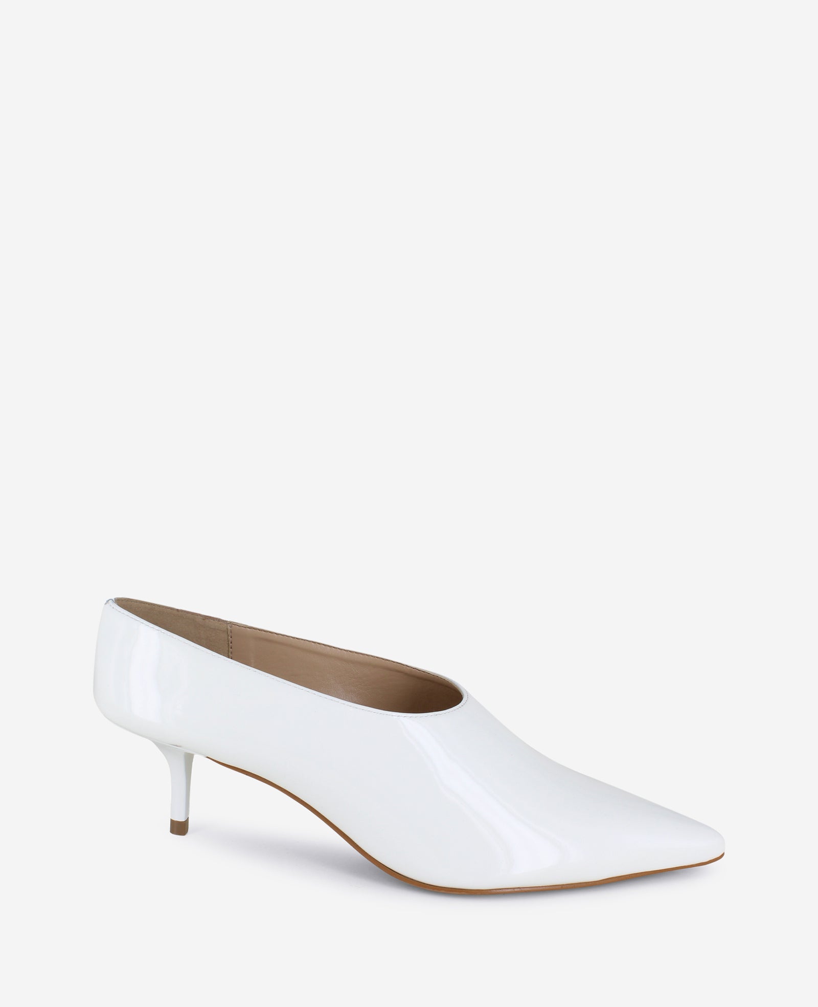 Kenneth Cole Reaction Shoes Linxie Patent High Vamp Pump décolleté Snow Patent con tacco