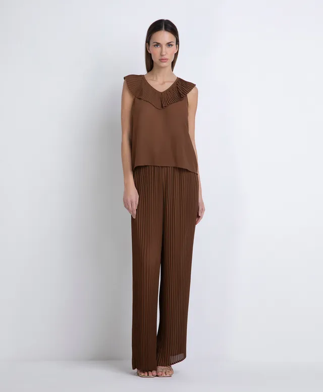 Markup Donna Camicie & Bluse Canotta con rouches plissé canotta plissé