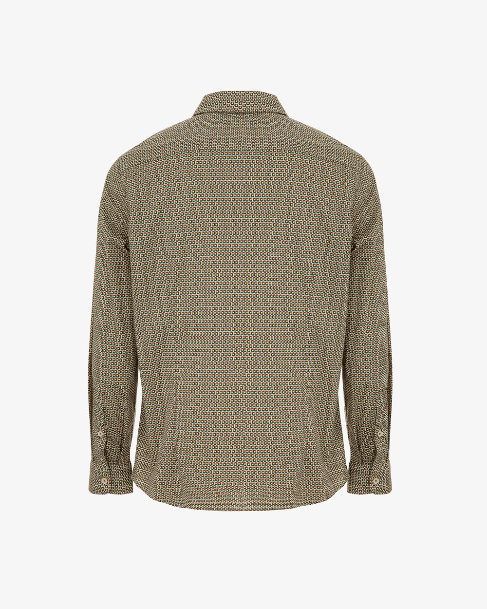 Markup Uomo Camicie Camicia in popeline stampata
