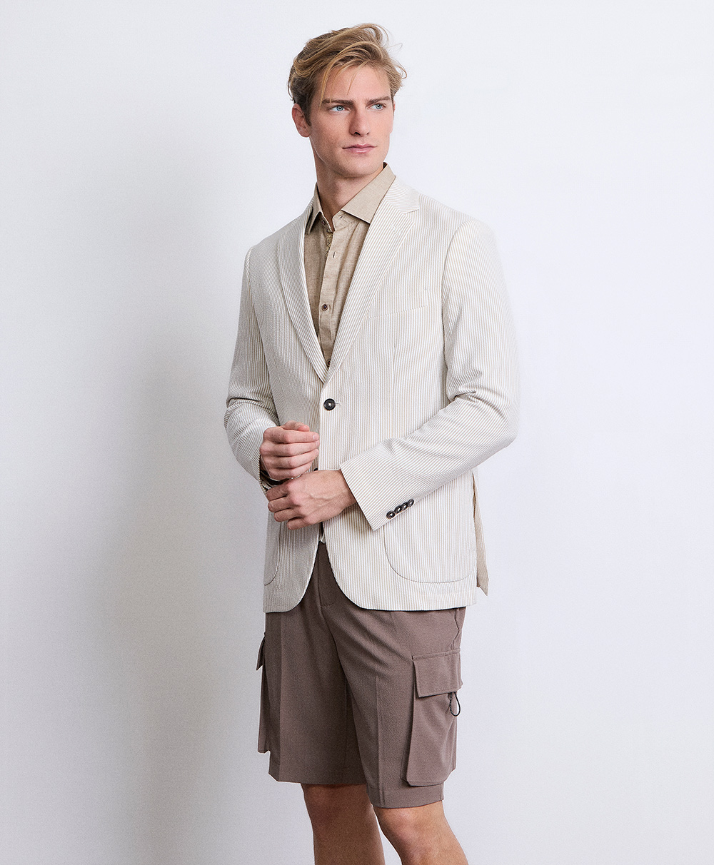 Markup Uomo Abiti & Blazer Blazer monopetto rigato