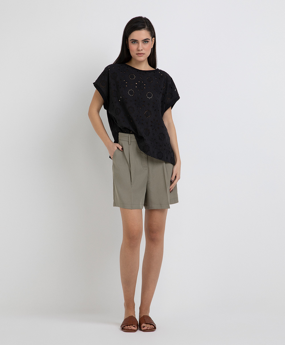 Markup Donna Gonne & Short Shorts in tessuto fluido