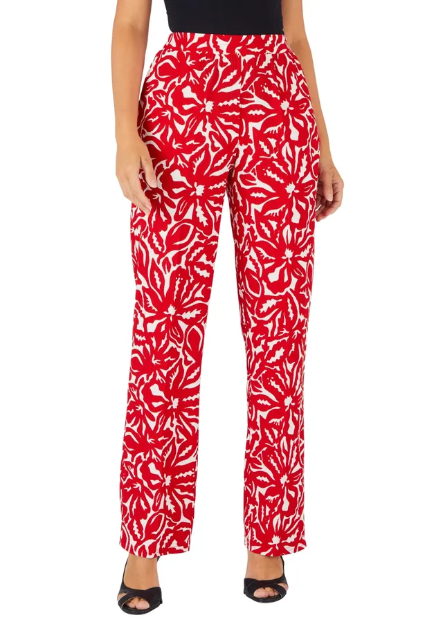 Damart Prêt-à-porter Pantaloni a maglia testurizzata da donna vestibilità standard