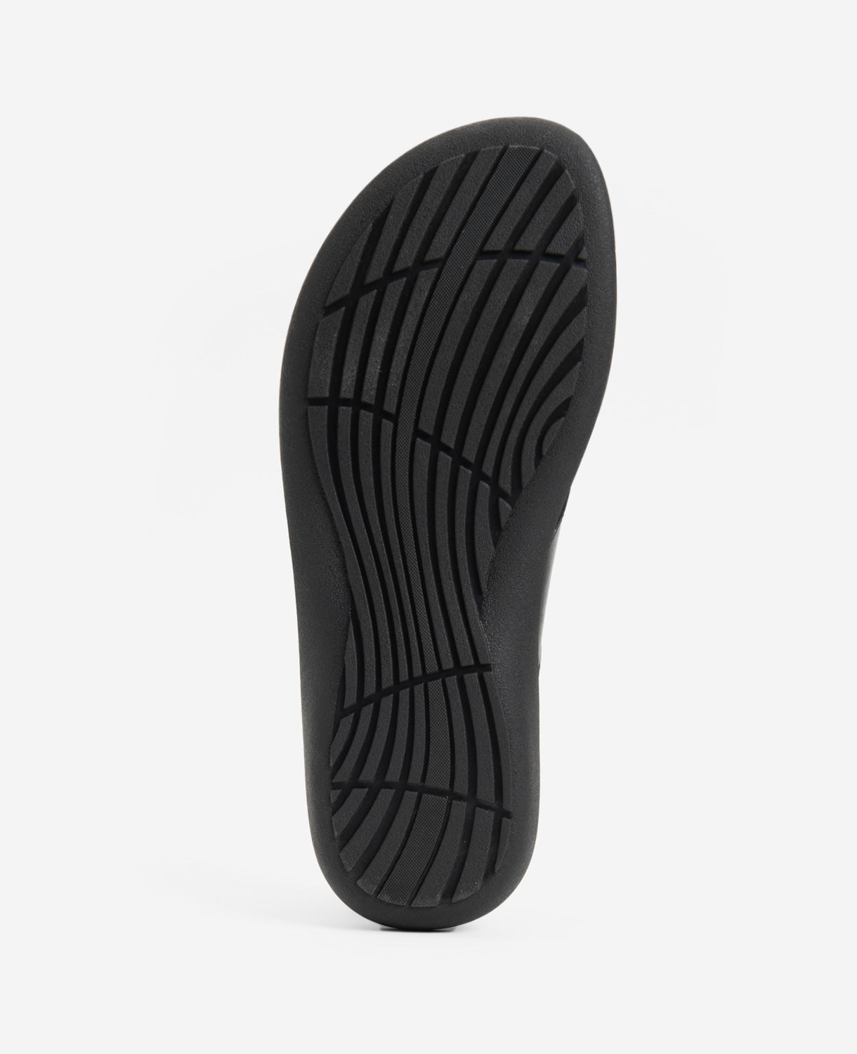 Kenneth Cole Reaction Shoes Sand Leather Thong Sandal sandalo nero in pelle