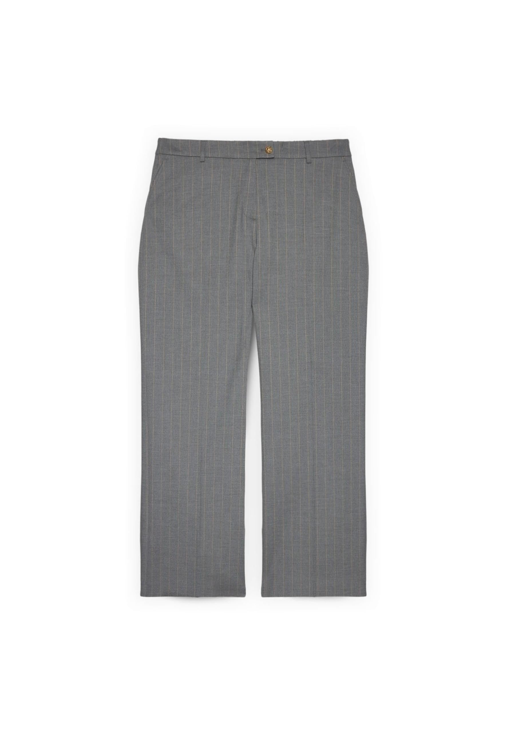 Fiorella Rubino Pantaloni Wide Leg pantaloni taglia 52 Plus gessati