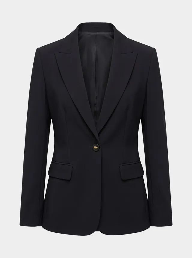 Markup Donna Tailleur & Blazer Blazer in tessuto punto milano blazer donna strutturato