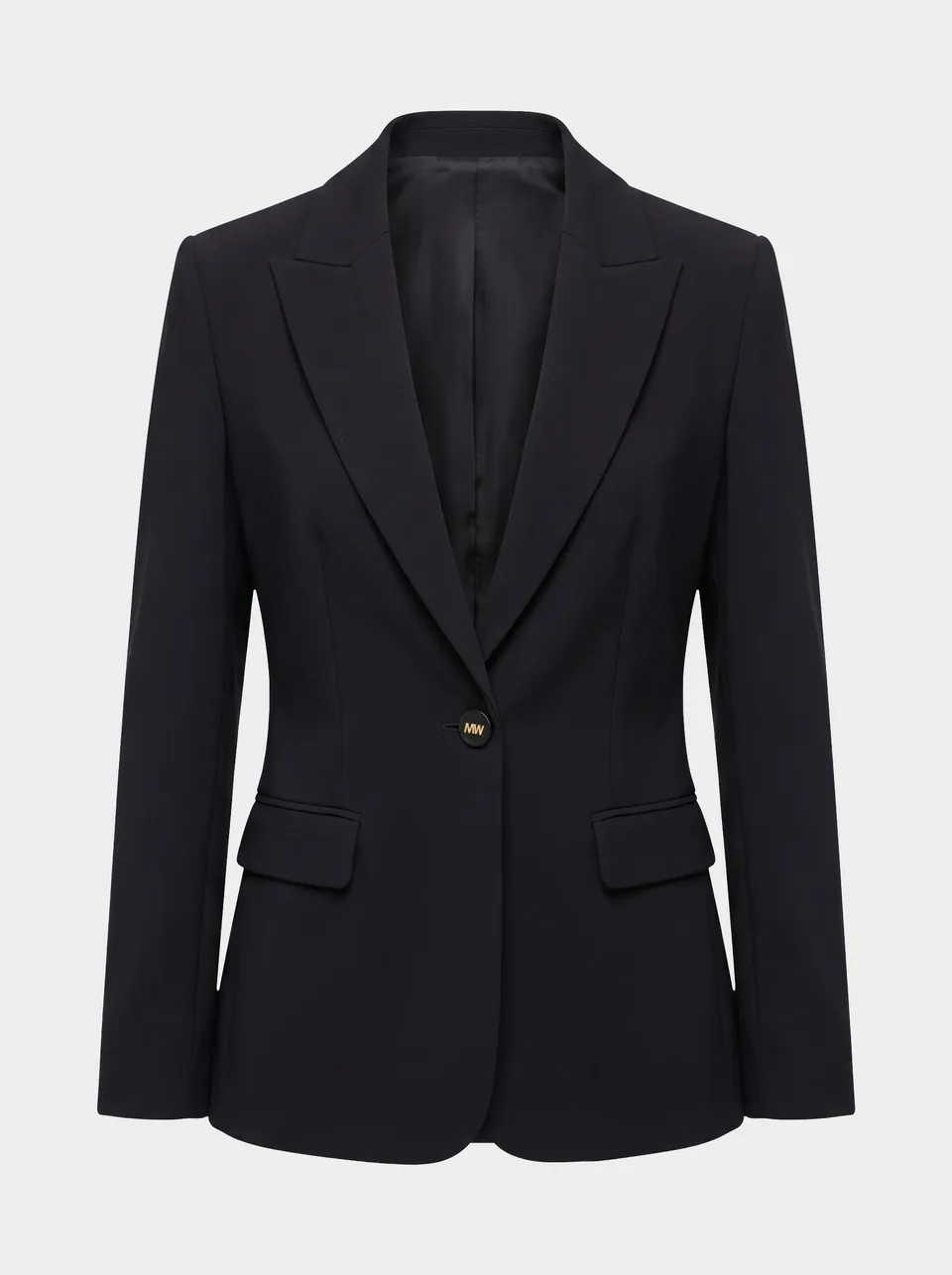 Markup Donna Tailleur & Blazer Blazer in tessuto punto milano blazer donna strutturato