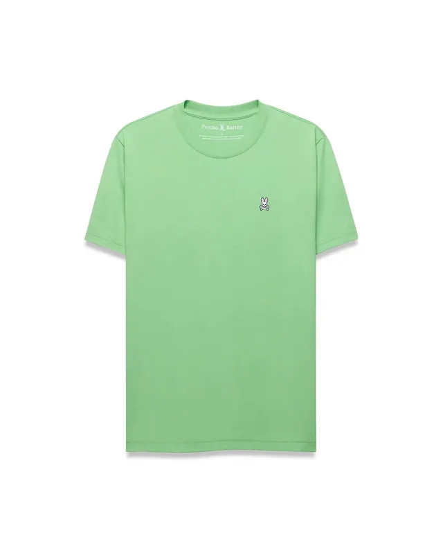 Psycho Bunny Men's Tees MEN'S CLASSIC PIMA CREW NECK TEE B6U014F200 maglietta Ming