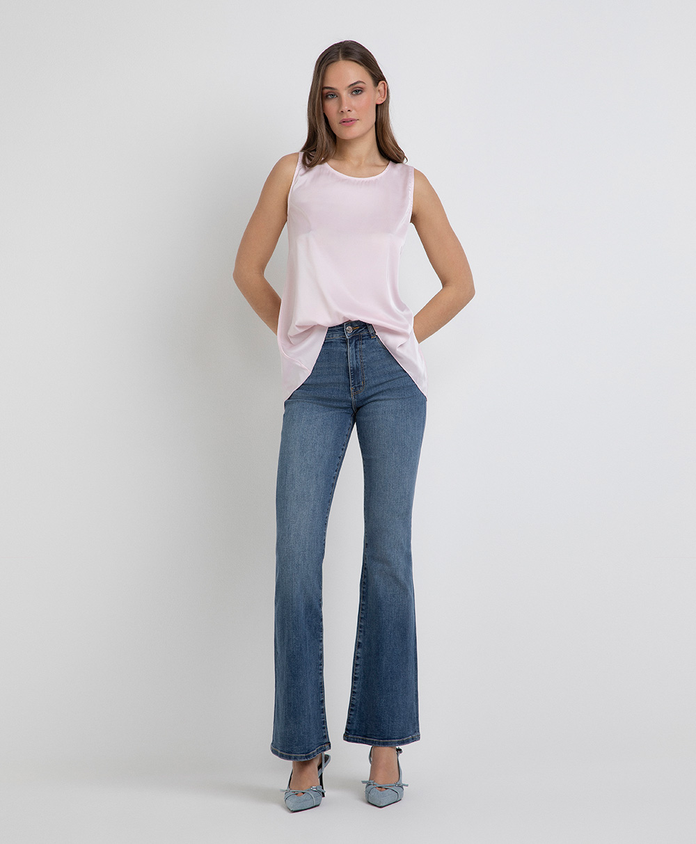 Markup Donna Camicie & Bluse Canotta in raso da donna