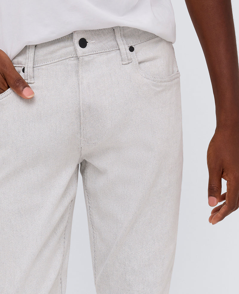 Kenneth Cole Reaction Clothing Athletic-Fit Stretch Denim Jean jeans Moore crema elasticizzati