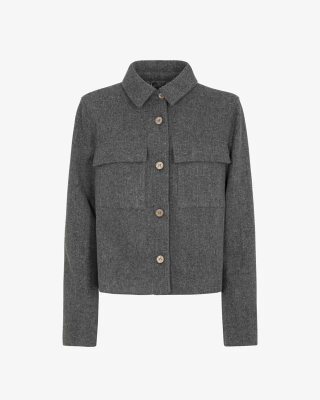 Markup Donna Cappotti Cappotto corto con collo camicia