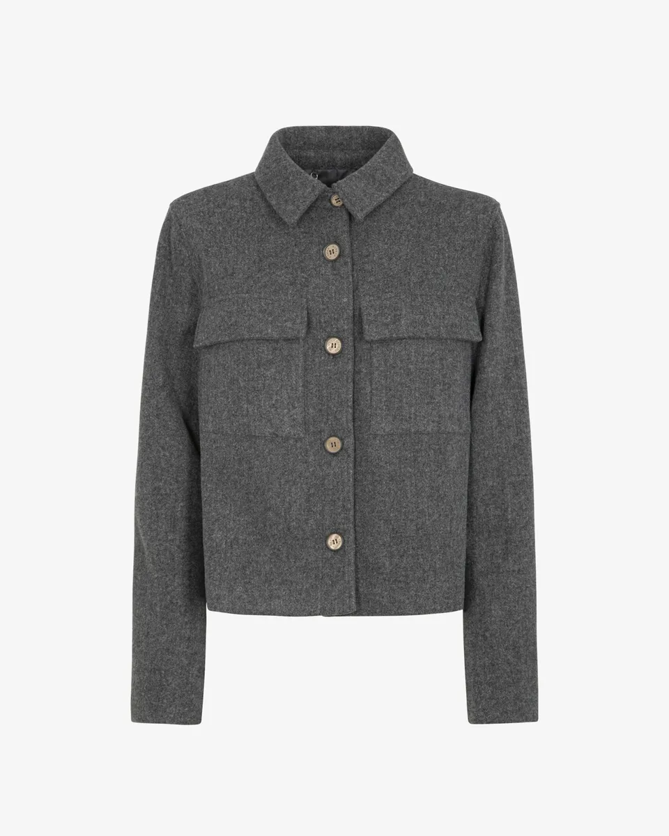 Markup Donna Cappotti Cappotto corto con collo camicia