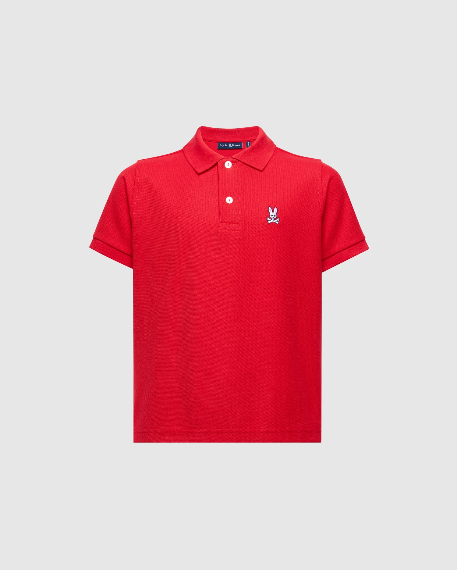 Psycho Bunny Kids Polo Shirts KIDS CLASSIC PIQUE POLO SHIRT polo rosso 621