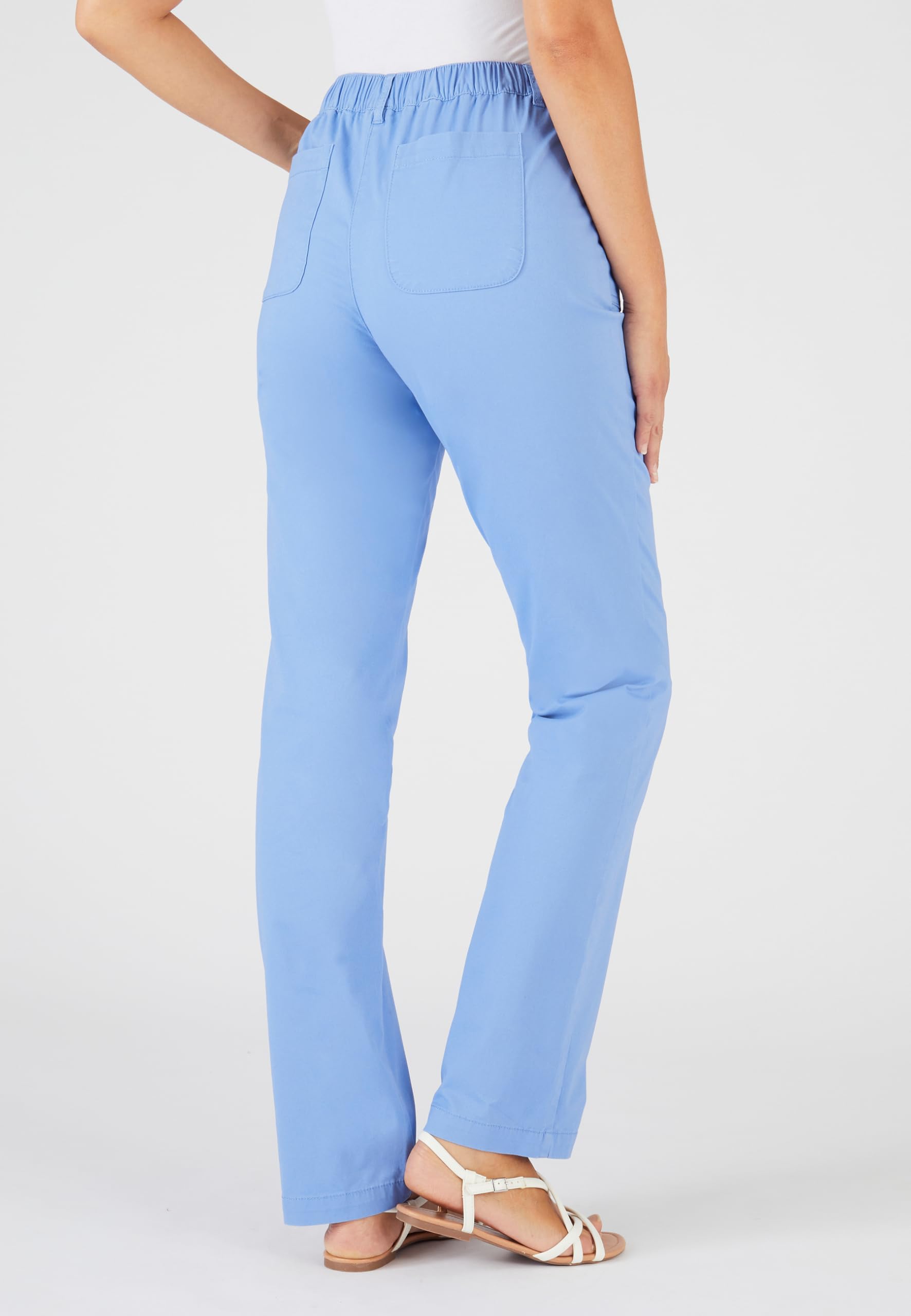 Damart Prêt-à-porter Pantaloni in cotone elasticizzato donna 56