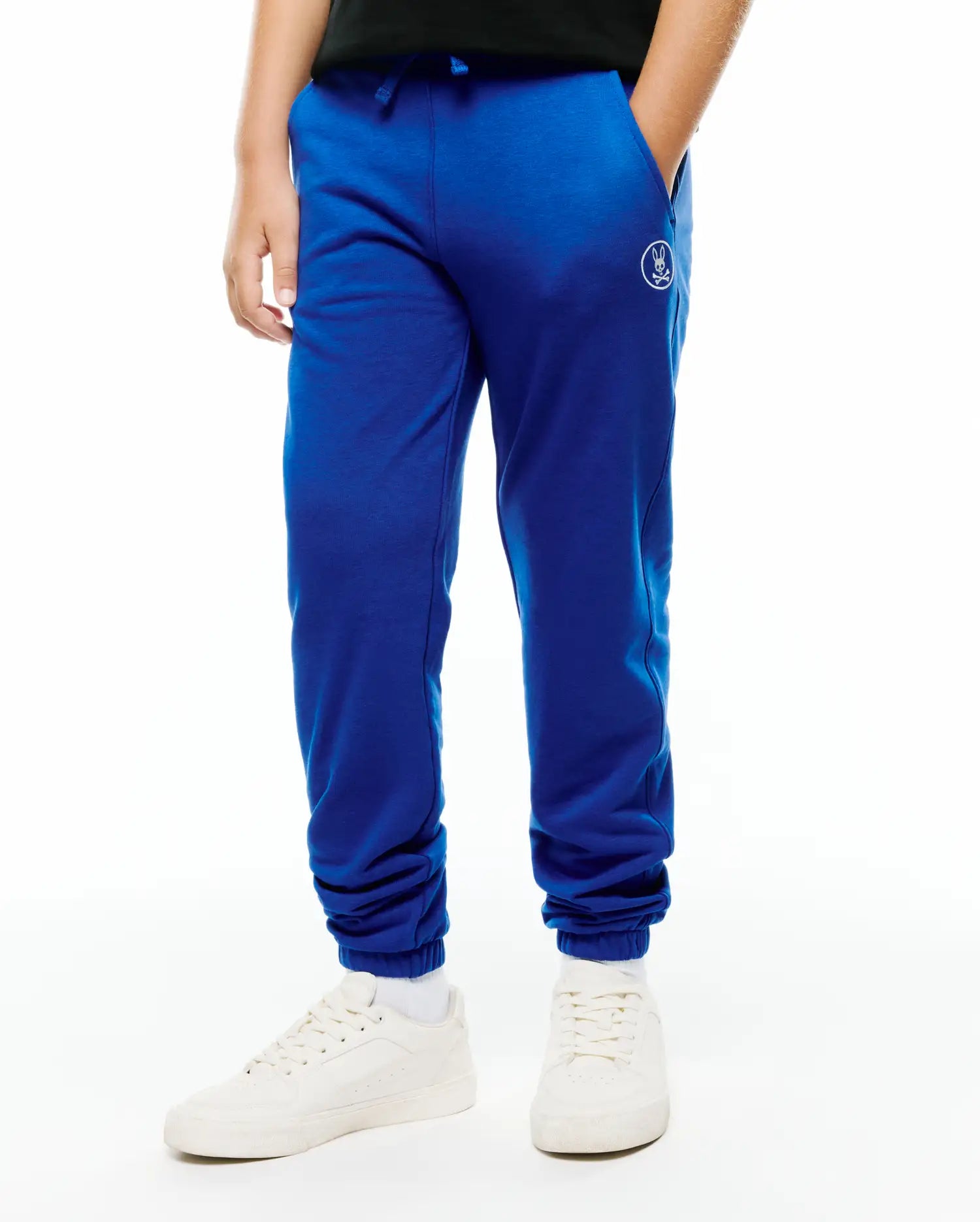Psycho Bunny Kids Bottoms Kids Nathaniel Sweatpants pantaloni blu