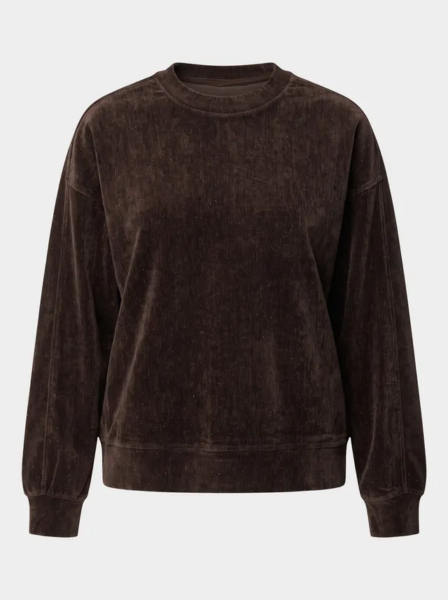 Markup Donna T-Shirt & Felpe Felpa in ciniglia