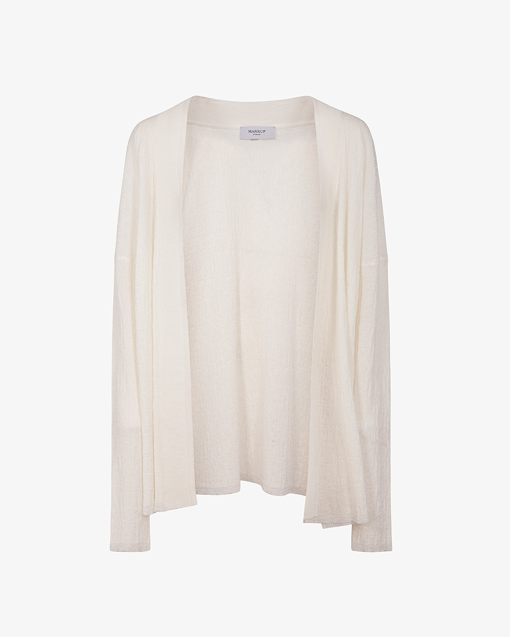 Markup Donna Maglieria Cardigan scollo v con bordi lurex