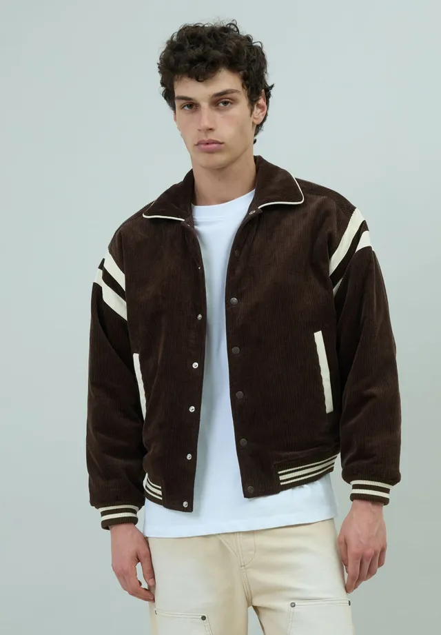 House Of Sunny Women's Jackets WINSLOW BOMBER bomber S-XL in velluto marrone