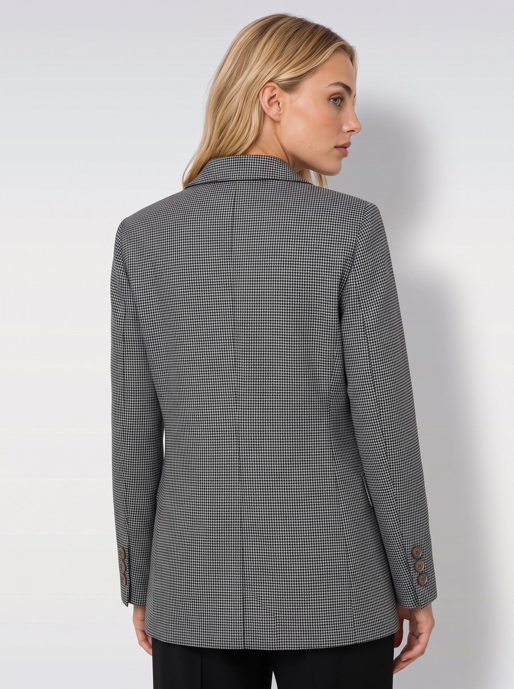 Markup Blazer over in tessuto pied de poule blazer