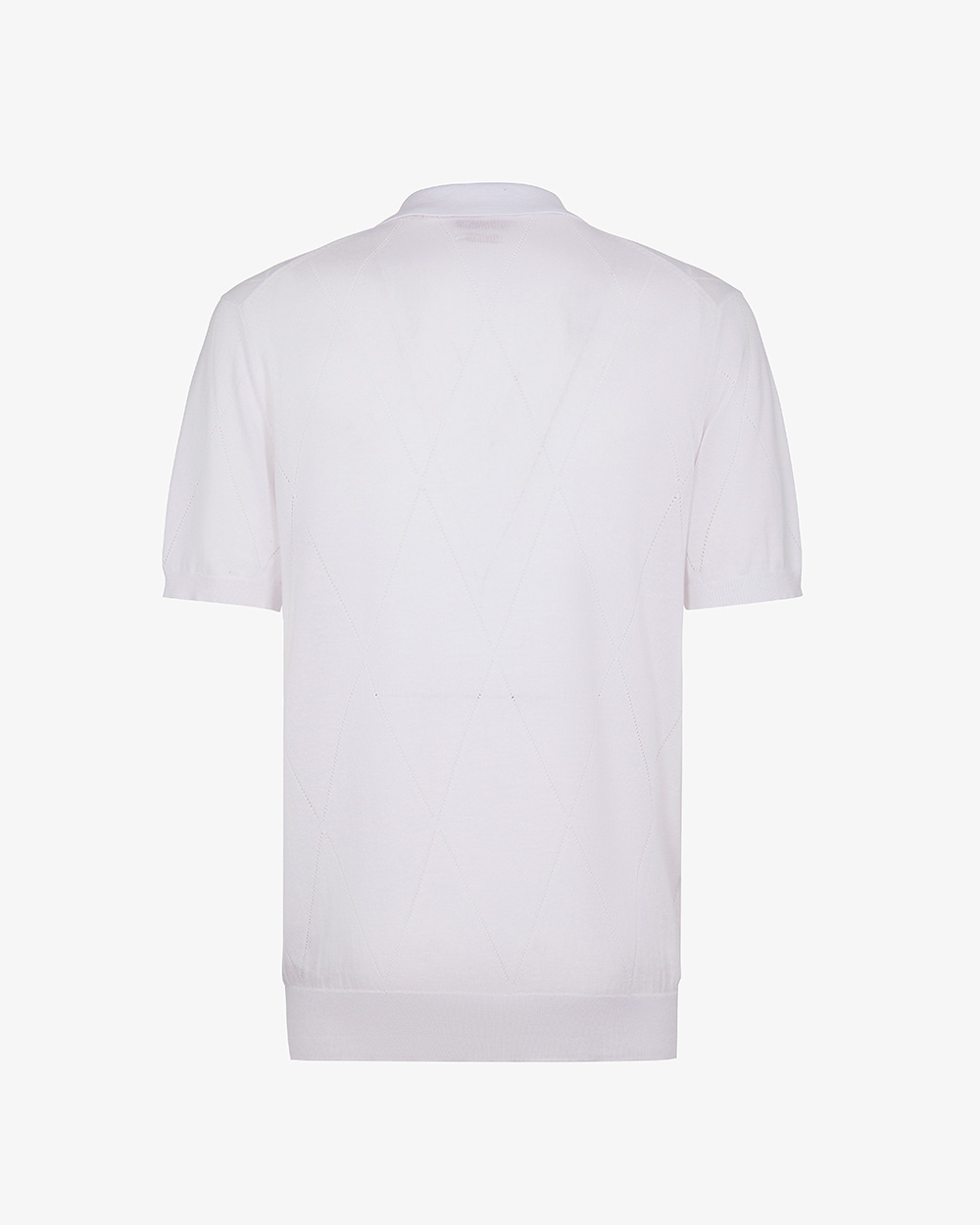 Markup Uomo Maglieria Polo in maglia traforata