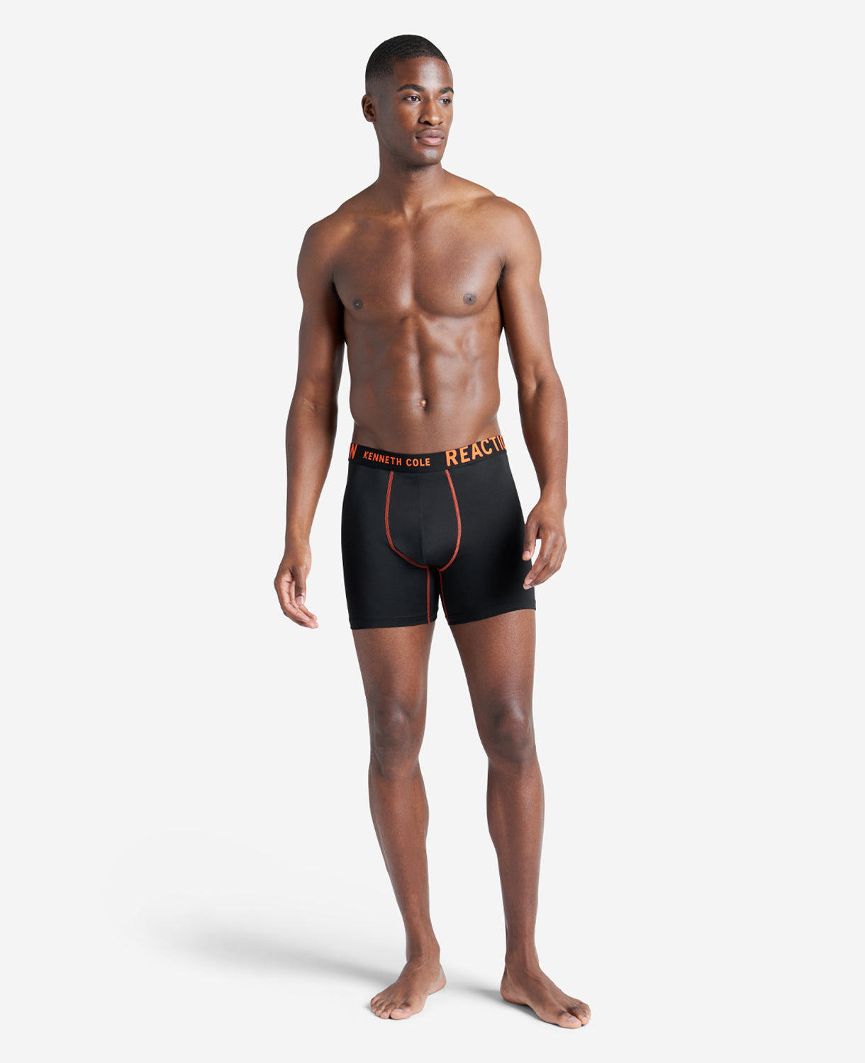 Kenneth Cole Reaction Clothing Micro Stretch Boxer Briefs 3-Pack boxer uomo 3 pezzi nero
