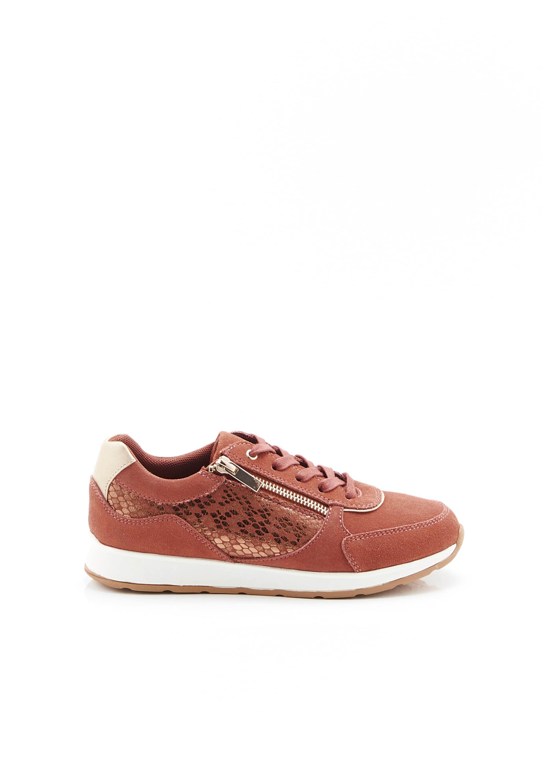 Damart Calzature sneakers dettagli animalier Amortyl donna marrone arancione