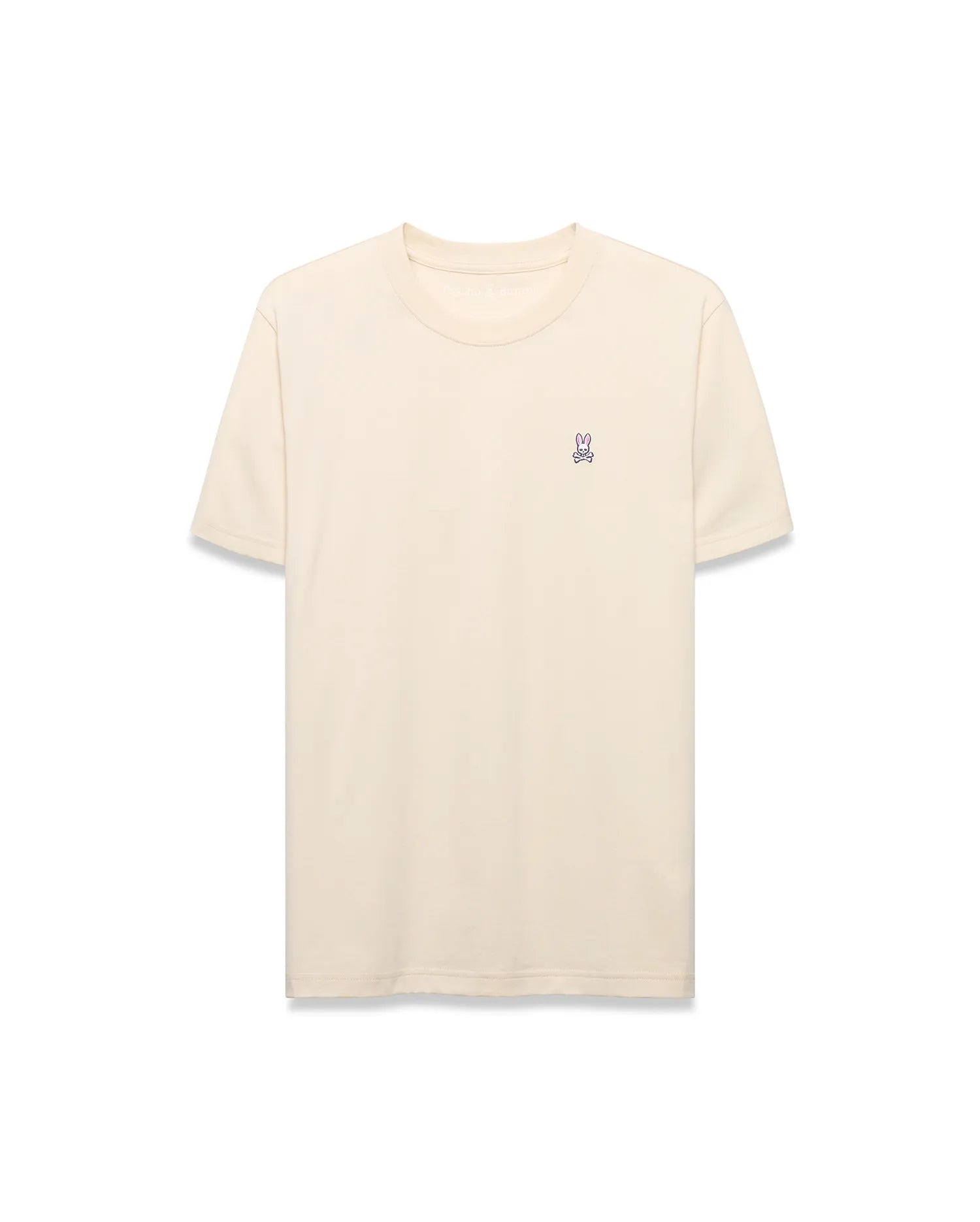 Psycho Bunny Men's Tees MENS CLASSIC CREW NECK TEE B6U014F200 maglietta White Cap Gray