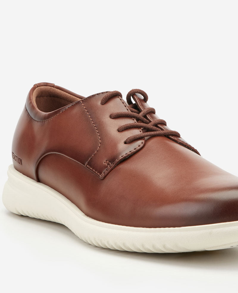 Kenneth Cole Reaction Shoes Nathan Lace-up Oxford scarpe stringate color tan