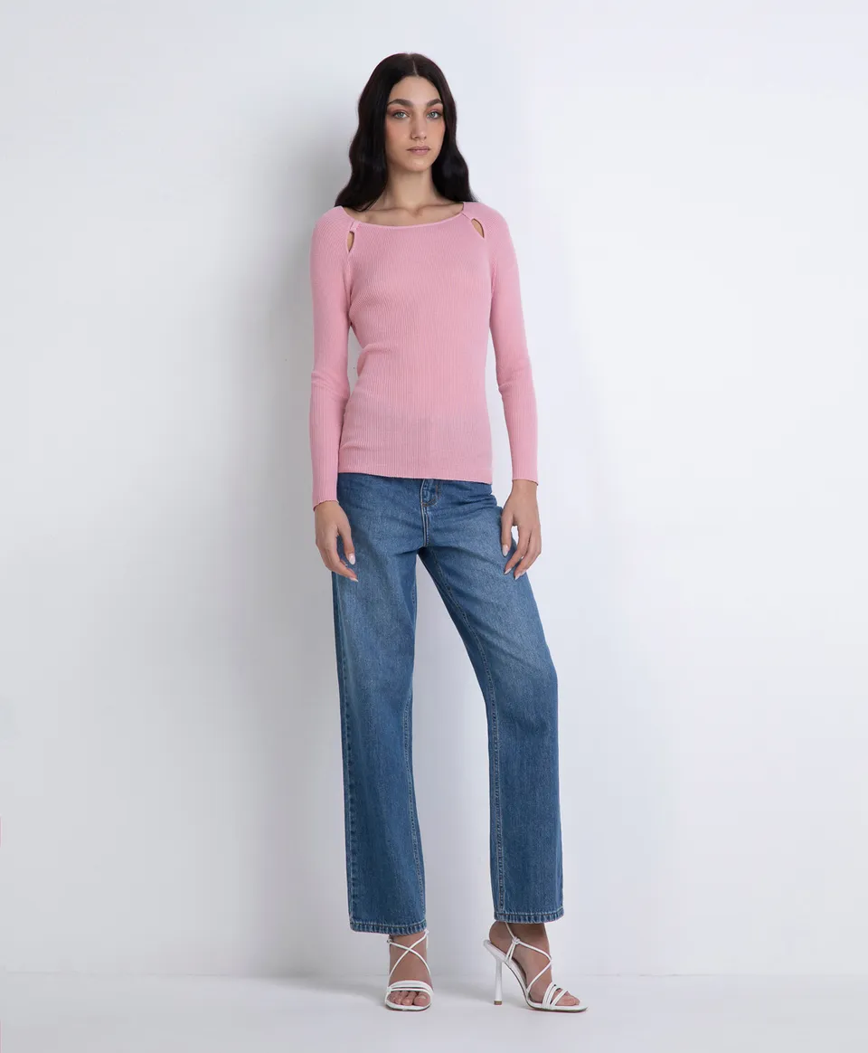 Markup Donna Maglieria Maglia a coste