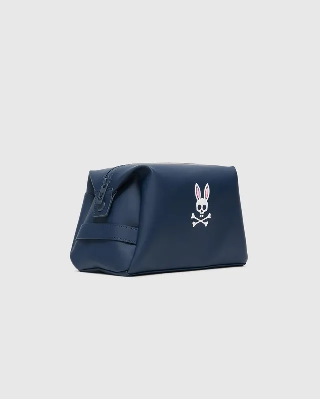 Psycho Bunny Accessories Classic Bunny Toiletry Kit beauty case blu navy