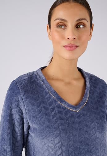 Damart Homewear Pigiama Thermolactyl Maglia Rilegata