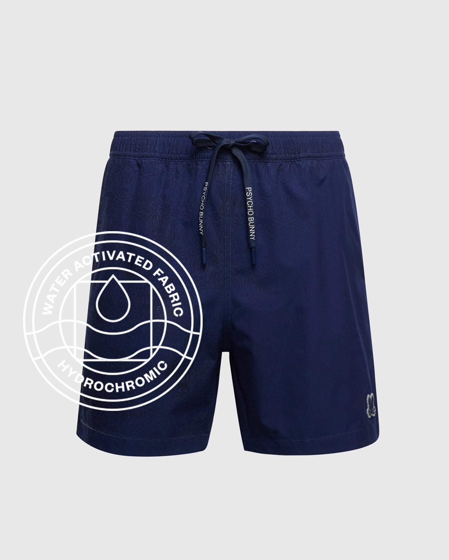 Psycho Bunny Men's Swimwear Samos costume da bagno 6" blu idroreattivo