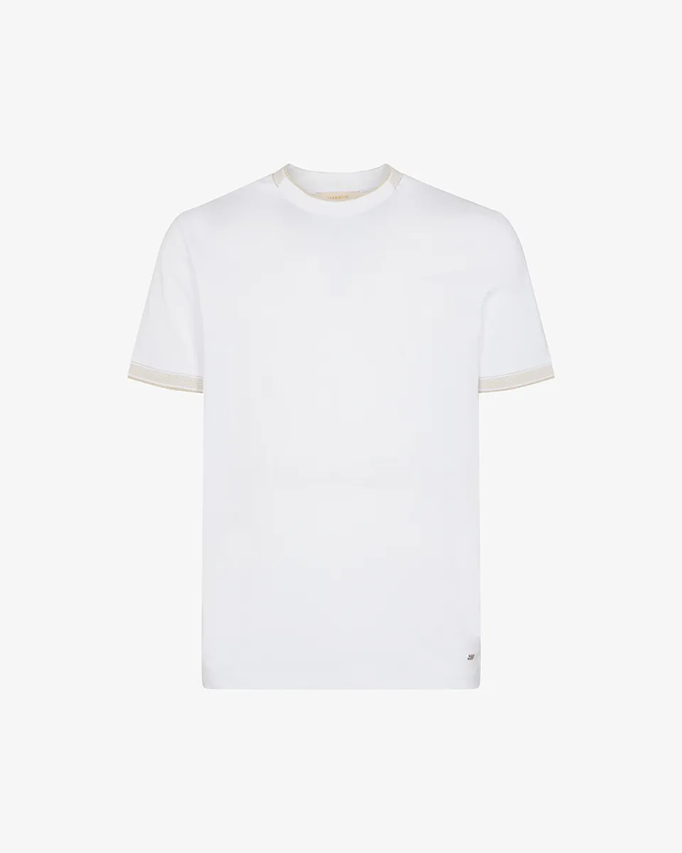 Markup Uomo Felpe & T-shirt T-shirt piquet contrasti t-shirt uomo