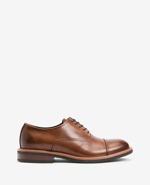 Kenneth Cole Reaction Shoes REACTION Klay Cap Toe Oxford with Flex scarpe cognac