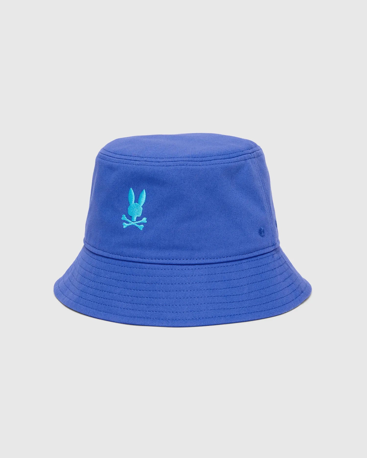 Psycho Bunny Accessories Jimmy Bucket Hat cappello pescatore blu in cotone
