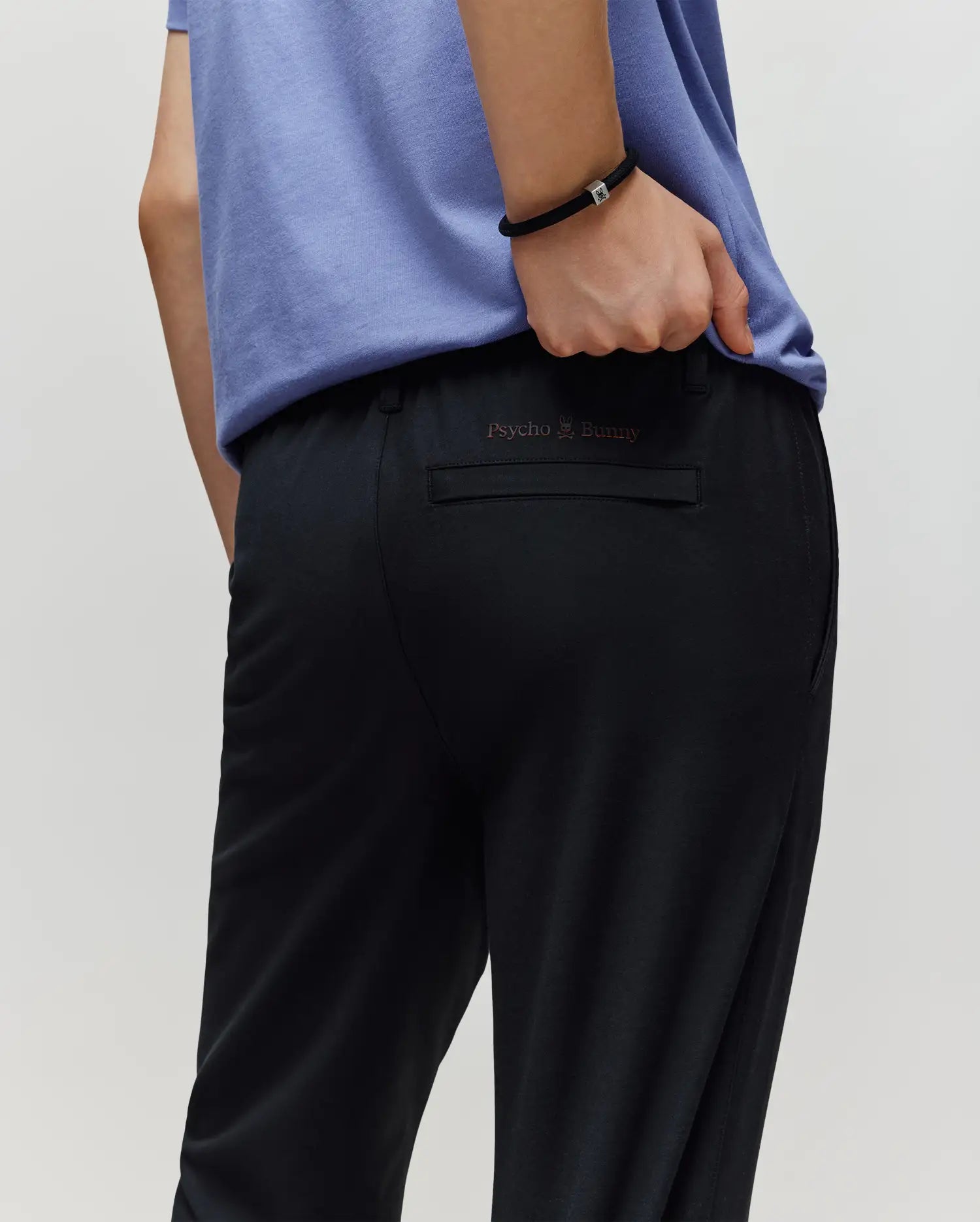 Psycho Bunny Kids Bottoms Mathieu Commuter Pant KB0600002 pantaloni neri